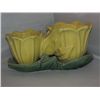 Image 2 : McCoy Yellow Tulips and Bird Planter