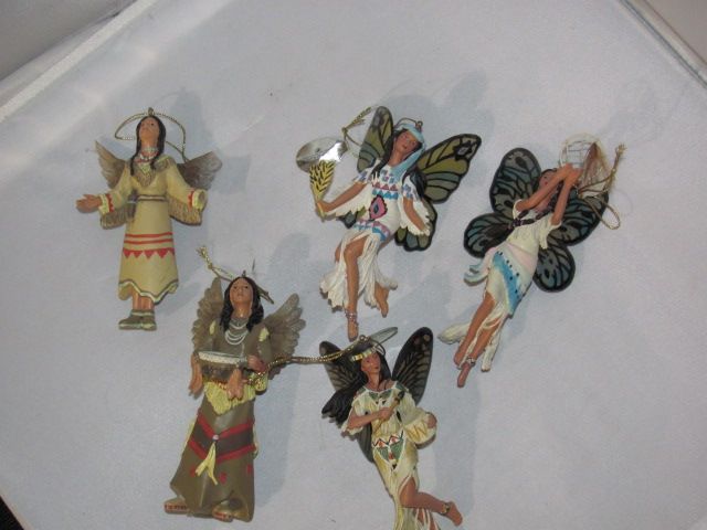 Ashton Drake Native American Indian Ornaments