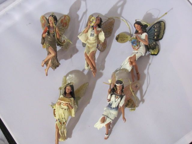 Ashton Drake Native American Indian Ornaments