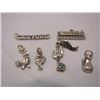 Image 1 : Sterling Charms Lot