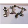 Image 1 : Glass Bead Bracelet and Pendant
