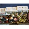 Image 1 : Vintage Collectible Schmid Christmas Ornaments