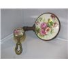 Image 1 : Vintage German Silver Brush & Brass Mirror