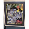 Image 1 : Zebras Framed Print