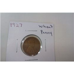 1927 XF Wheat Cent