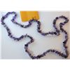 Image 1 : Natural Amethyst Chip Necklace