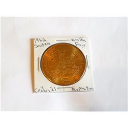1962 "Seattle Worlds Fair"  Century 21 Exposition Token