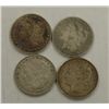 Image 1 : Four Morgan Silver Dollars (2) 1921 and (2) 1900O