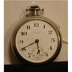 USA American Waltham Pocket Watch 15 jewels silveroid no serial number