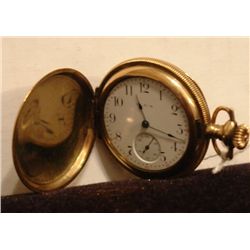 Elgin Pocket Watch serial no. 15415866 1911 year size 0, 7 Jewel, Huntington movement, model 2, Grad