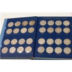 Book of Franklin Half Dollars 1948-1963  - 35 pieces
