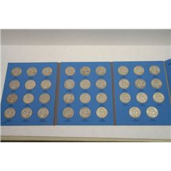 Book of Franklin Half Dollars - 1948-1963 - 35 pieces