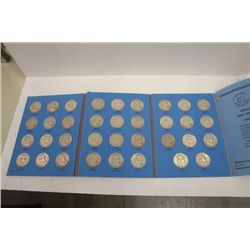 Book of Franklin Half Dollars 1948-1963 - 35 pieces