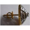 Image 2 : 8.137g Earring in 18kt 7.707g Gold,2.15 Ctw Diamond