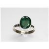 Image 1 : Emerald 3.10g Ring in Silver