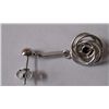 Image 2 : 5.170g Earrings of Garnet in Silver