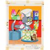 Image 1 : 1983 Tom and Jerry Frame-Tray Puzzle Original Artwork