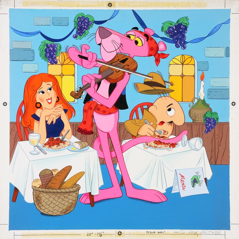 1978 Pink Panther Jigsaw Puzzle Original Artwork