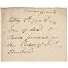 Image 2 : GEORGE CLARKE Rare Autograph Document Signed 1726
