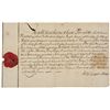 Image 1 : Mayor ABRAHAM CUYLER 1774 Freemans Agreement Document Signed Last Loyalist Major