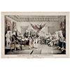Image 1 : c. 1840, Hand-Colored Lithograph Print Titled, THE DECLARATION OF INDEPENDENCE