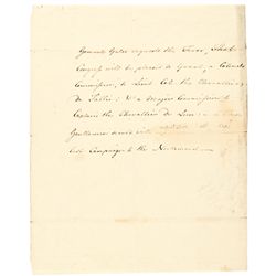 Continental Army General HORATIO LLOYD GATES, Autograph Document Signed Rev. War