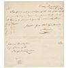 Image 1 : ALEXANDER HAMILTON 1789 Treasury Department Letter Signed 1st Treasury Secretary