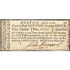 Image 1 : JOHN HANCOCK, Signed 1767 Faneuil-Hall Boston LOTTERY TICKET