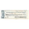 Image 1 : 1859 ABRAHAM LINCOLN, Rare Signed Personal Check