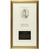 Image 1 : MARY TODD LINCOLN, Superb Framed Presentation Cut Signature