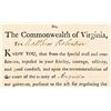 Image 4 : JAMES MONROE, Signed 1800 Virginia Military Appointment