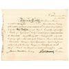Image 1 : Signer ROBERT MORRIS, 1795 Signed North American Land Company Stock Certificate