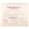 Image 1 : JAMES POLK + JAMES BUCHANAN, (Two United States Presidents) Document Signed 1845