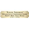 Image 2 : CT. Declaration of Independence Signer, Roger Shermans Personal Silver Buttons
