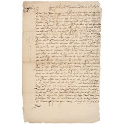 (RIP VAN DAM), NY Colonial Governor, Document