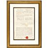 Image 1 : GEORGE WASHINGTON and THOMAS JEFFERSON 2x Signed Three-Language Ship Document