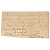 Image 6 : GEORGE WASHINGTON Signed Potomack Company Receipt For Expenses After Runnaways !