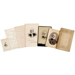 JOHN GREENLEAF WHITTIER, Two Autograph Letters Signed, Poet/Abolitionist Archive