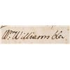 Image 3 : WILLIAM WILLIAMS, Signer of the Declaration of Independence 1765 Document Signed