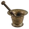 Image 2 : c. 1690 Colonial Era, Mortar and Pestle Matched Set, Likely Dutch New York Use