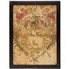 Image 1 : 18th Century Coat of Arms Gloucester, MA. Sayword Family Hand-Drawn and Colored