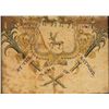 Image 3 : 18th Century Coat of Arms Gloucester, MA. Sayword Family Hand-Drawn and Colored