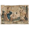 Image 2 : c. 1790 18th Century Hand-Colored Allegorical Print Showing, EUROPE and ASIA