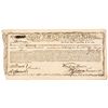 Image 1 : 1780 Issue Revolutionary War Commodity Bond Treasury Certificate