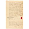 Image 2 : Joseph Reed, Jr. and Major General John Barker Signed Covenant Document
