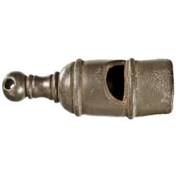 c. 1775 Choice Revolutionary War Era Officers Pewter Whistle