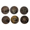 Image 2 : Revolutionary War Period Six Matched British Merchant Navy Buttons