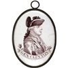 Image 1 : c. 1777 Revolutionary War General Sir Henry Clinton Porcelain Portrait Medallion