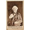 Image 1 : Rare CDV Photo Alexander Millener Aged 104 One of the Oldest Surviving Rev War