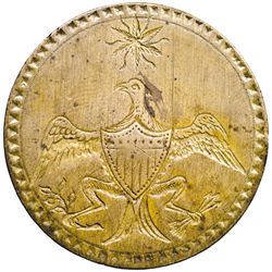 George Washington Inaugural Button Eagle and Star Type Original Shank Intact